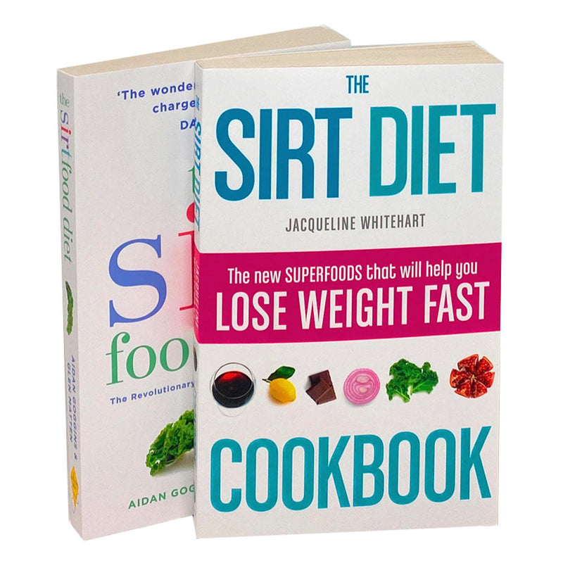 The Sirt Food Diet 2 Book Set Collection By Aidan Goggins