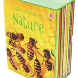 Usborne Beginners Nature 10-Book Box Set Collection| Fun & Educational Children's Non-Fiction| Wildlife, Reptiles, Rainforests & Animal Facts for Kids