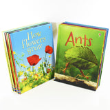 Usborne Beginners Nature 10-Book Box Set Collection| Fun & Educational Children's Non-Fiction| Wildlife, Reptiles, Rainforests & Animal Facts for Kids