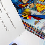 Photo of Superman Phonics 12 Books Set by Lucy Rosen on a White Background