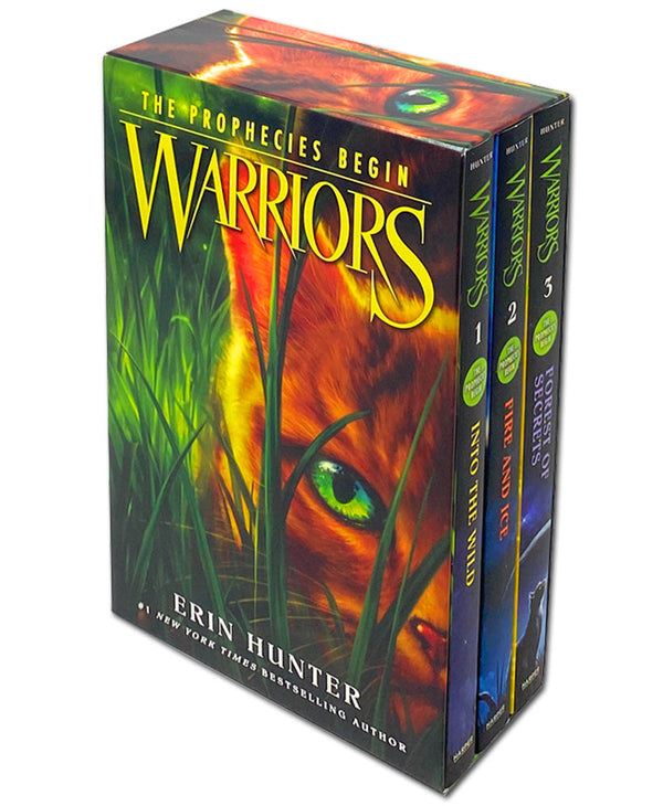 Warriors Box Set: Volumes 1 to 3: Into the Wild, Fire and Ice, Forest of Secrets