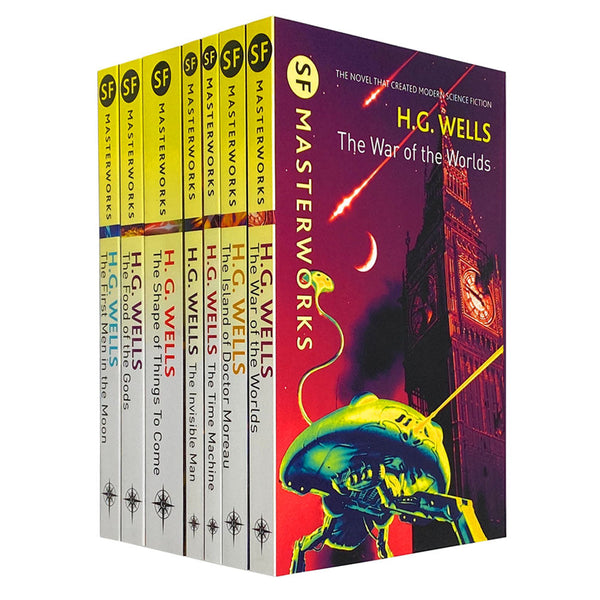 H G Wells 7 Books Young Adult Collection Set By Herbert George Wells