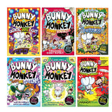 Bunny vs Monkey 6-Book Collection Set by Jamie Smart Including World Book Day 2026 (Bunny Bonanza, The Whopping World of Puzzles, Total Chaos and MORE!) | Paperback