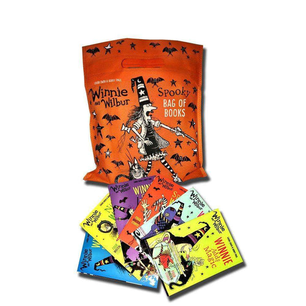 Winnie the witch and Wilbur Spooky Bag of Books Collection 6 Books Collection