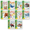 Wipe and Clean Get Set Go Writing Activity 10 Book Set Collection Pack - Ages 3+