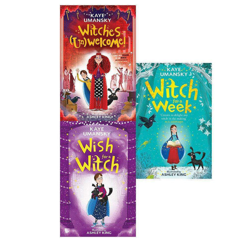 Witch for a week Elsie Pickles Series 3 Books Collection Set By Kaye Umansky