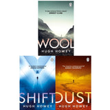Wool Trilogy Collection by Hugh Howey 3 Books Set (Shift, Dust, Wool)| Bestselling Dystopian Series for12+ | Science Fiction & Post-Apocalyptic Novels