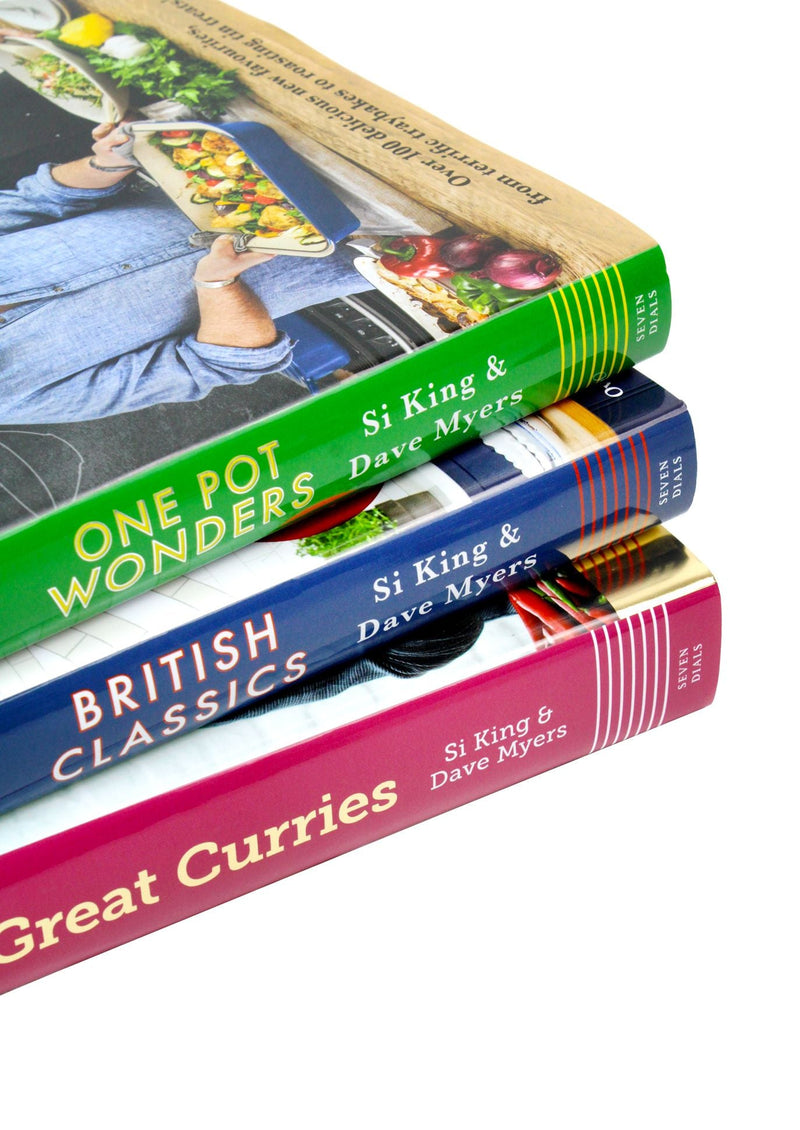 The Hairy Bikers Collection 3 Books Set (British Classics, One Pot Wonders, Great Curries) by Si King & Dave Myers