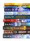 Halo Collection 10 Books Set (Hunters in the Dark, Last Light, New Blood, Envoy, Retribution, Smoke and Shadow, Bad Blood, Renegades, Point of Light & Divine Wind)