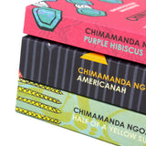 Chimamanda Ngozi Adichie 3 Books Collection Set, (Purple Hibiscus, Americanah & Half of a Yellow Sun)