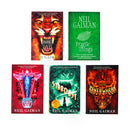 Neil Gaiman American Gods 5 Books Collection Set American Gods, Neverwhere