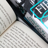 Photo of Brandon Sanderson Reckoners Series 3 Books Set Collection Pages