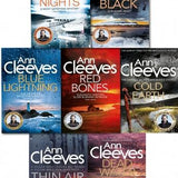 Ann Cleeves Shetland Series Quartet Collection 4 Books Set, White Nights