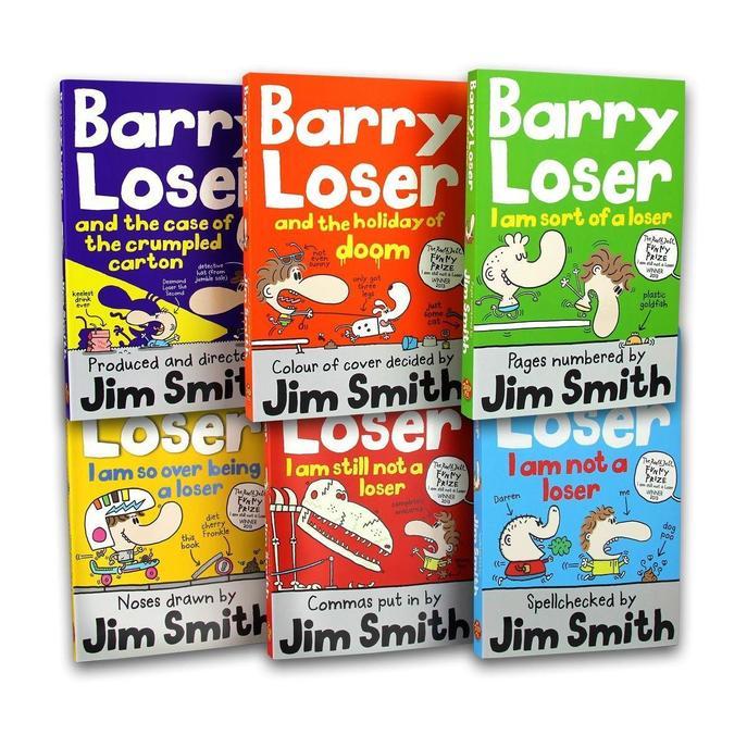 Barry Loser Collection Jim Smith 6 Books Set I am not a loser