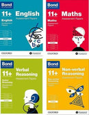 Bond 11+ English 4 Books Set Ages 8-9 Inc Assessment and Tests