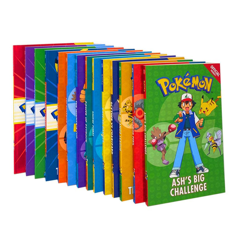 Pokemon Adventures Ultimate Collection Series Books 1 -14 Set Show Time, Pokemon