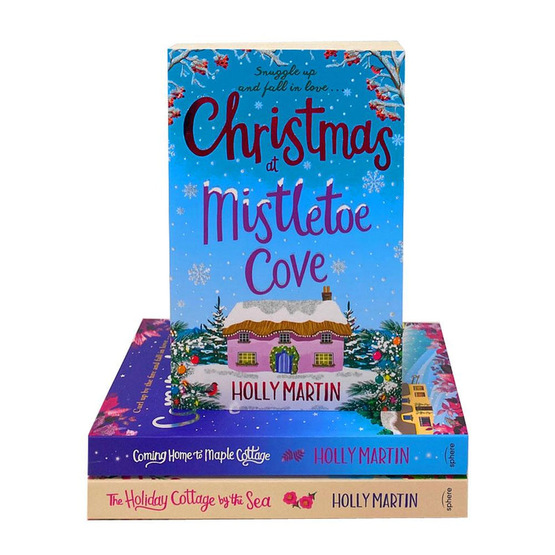 Holly Martin 3 Books Collection Set The Holiday Cottage,Christmas at Mistletoe