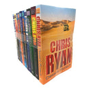 Alpha Force Chris Ryan 10 Books Set Collection, Desert Pursuit, Hunted, Untouchable