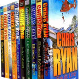 Alpha Force Chris Ryan 10 Books Set Collection, Desert Pursuit, Hunted, Untouchable
