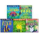 Amazing Pop Up Books Collection 5 Books Set Inc The Crunching, Munching Caterpiller