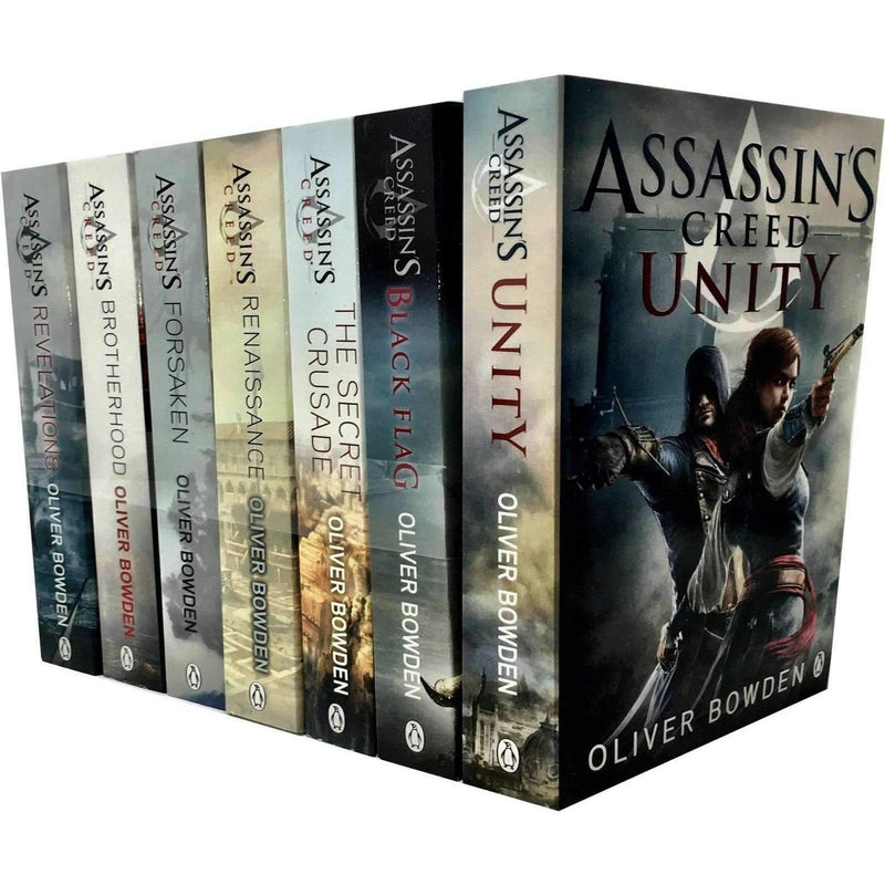 Assassins Creed Collection Oliver Bowden 7 Books Set Renaissance,  Forsake