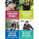 Bear Grylls Survival Skills Handbook Collection 4 Books Set pack