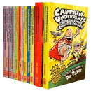 Captain Underpants Children 12 Books Set Collection Attack Of the Talking Toilet