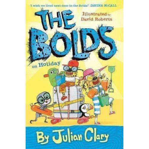 Julian Clary 4 Books Collection Set Pack - The Bolds in Rescue, Holiday, Great Adventure